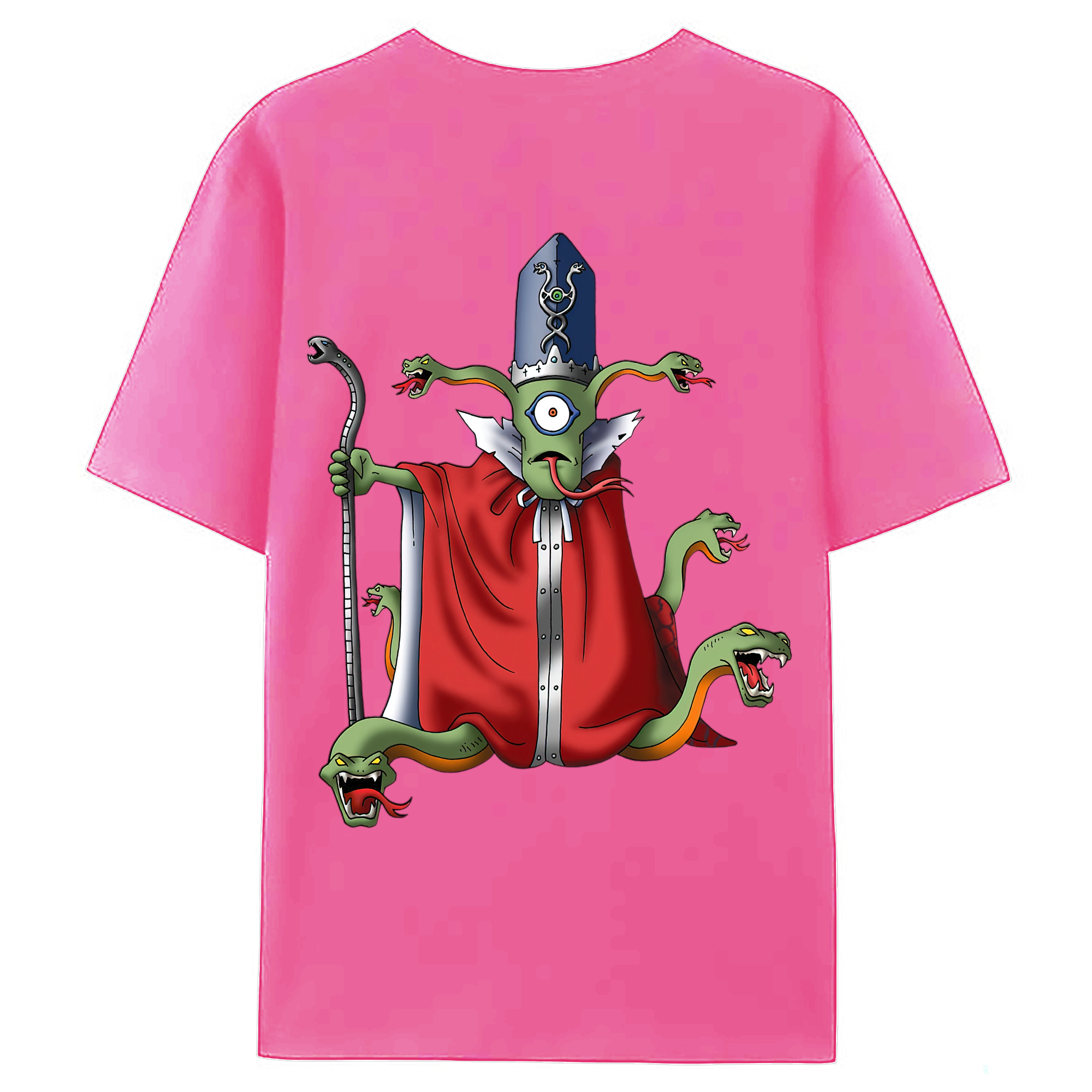 （画像用） ドラゴンクエスト Doragon Kuesuto Dragon Quest レディース半袖Tシャツ(バックプリント)